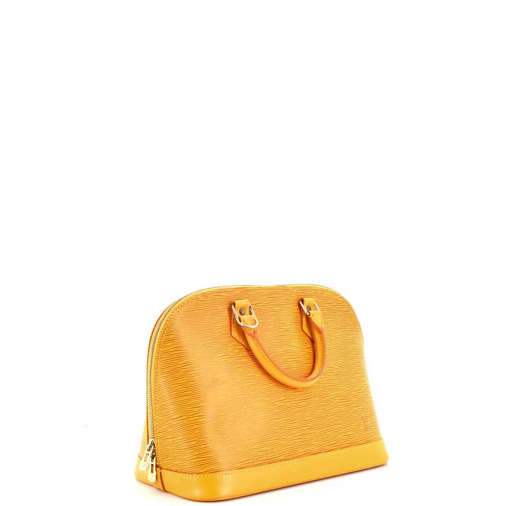 Louis Vuitton Vintage Alma Handbag Epi Leather PM - image 2
