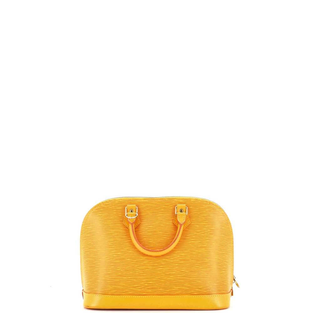 Louis Vuitton Vintage Alma Handbag Epi Leather PM - image 3