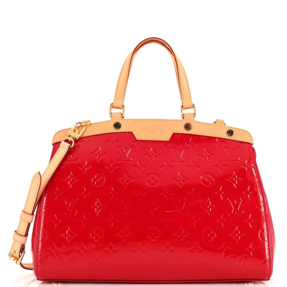 Louis Vuitton Brea Handbag Monogram Vernis MM - image 1