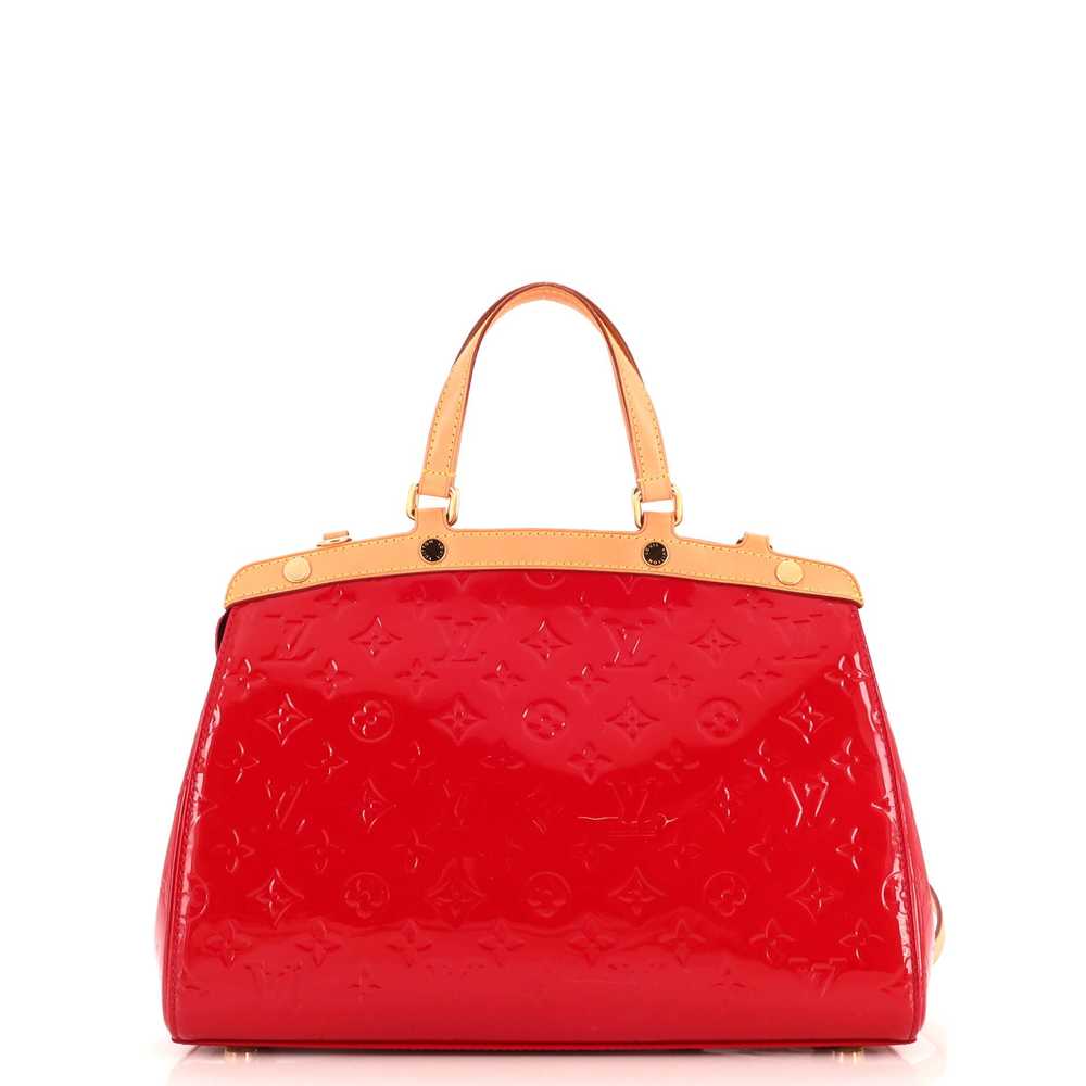 Louis Vuitton Brea Handbag Monogram Vernis MM - image 3