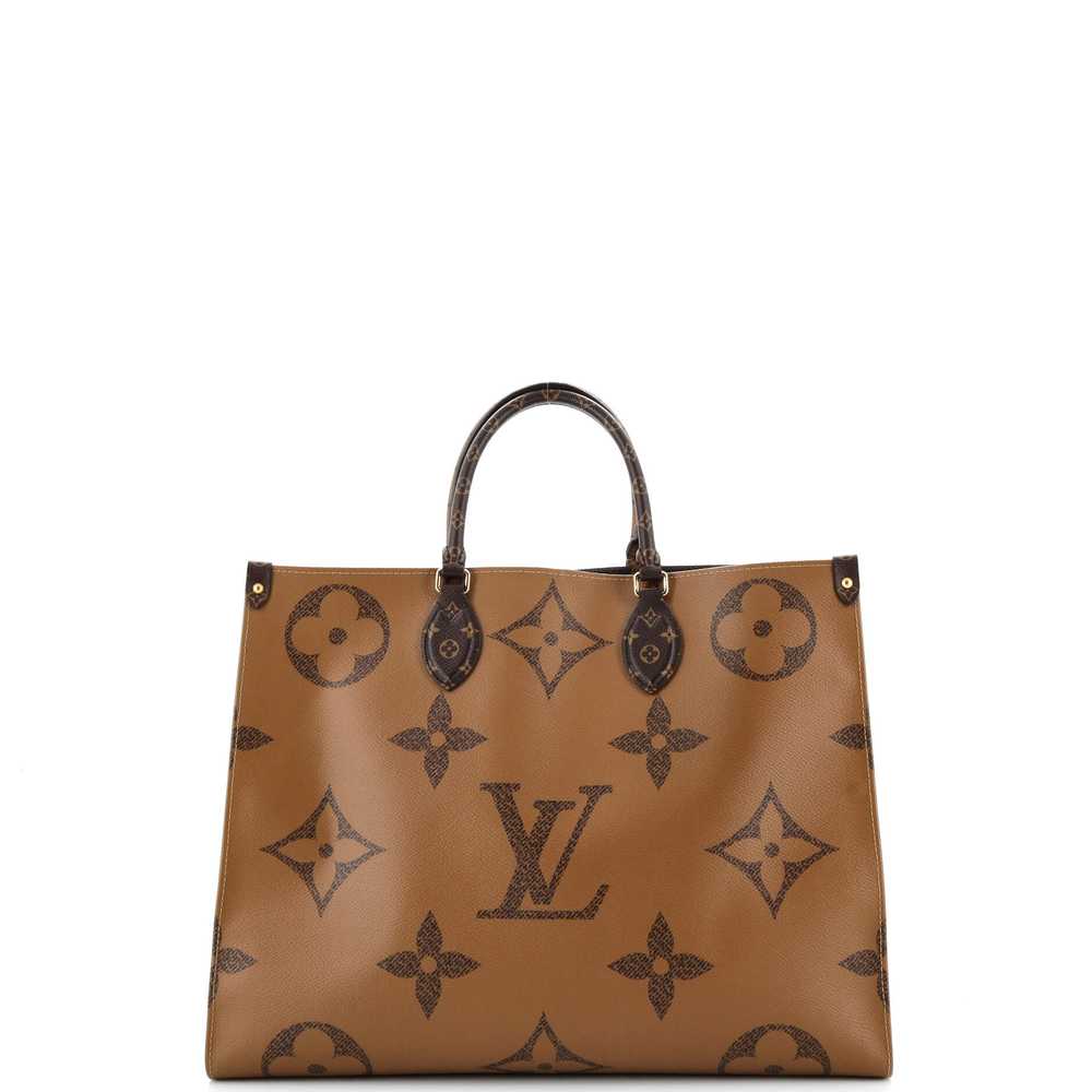 Louis Vuitton OnTheGo Tote Reverse Monogram Giant… - image 3