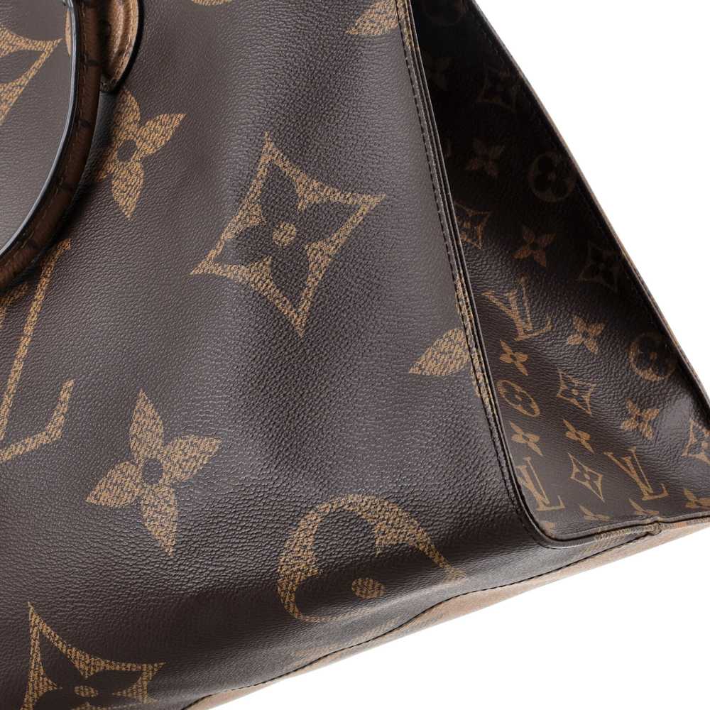 Louis Vuitton OnTheGo Tote Reverse Monogram Giant… - image 6