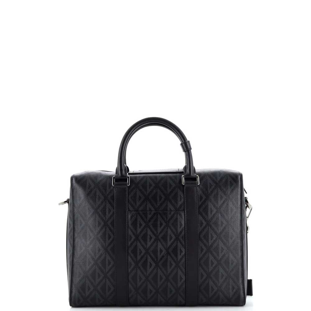 Christian Dior Lingot Briefcase CD Diamond Coated… - image 3