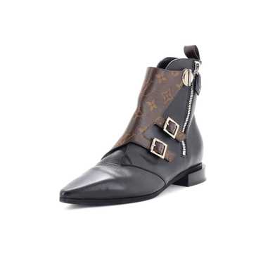 Louis Vuitton Women's Jumble Flat Ankle Boots Lea… - image 1