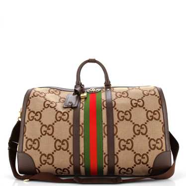 GUCCI Ophidia Carry On Duffle Bag GG Coated Canvas