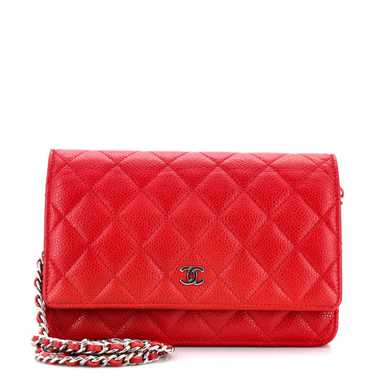 CHANEL Wallet on Chain Quilted Caviar - image 1