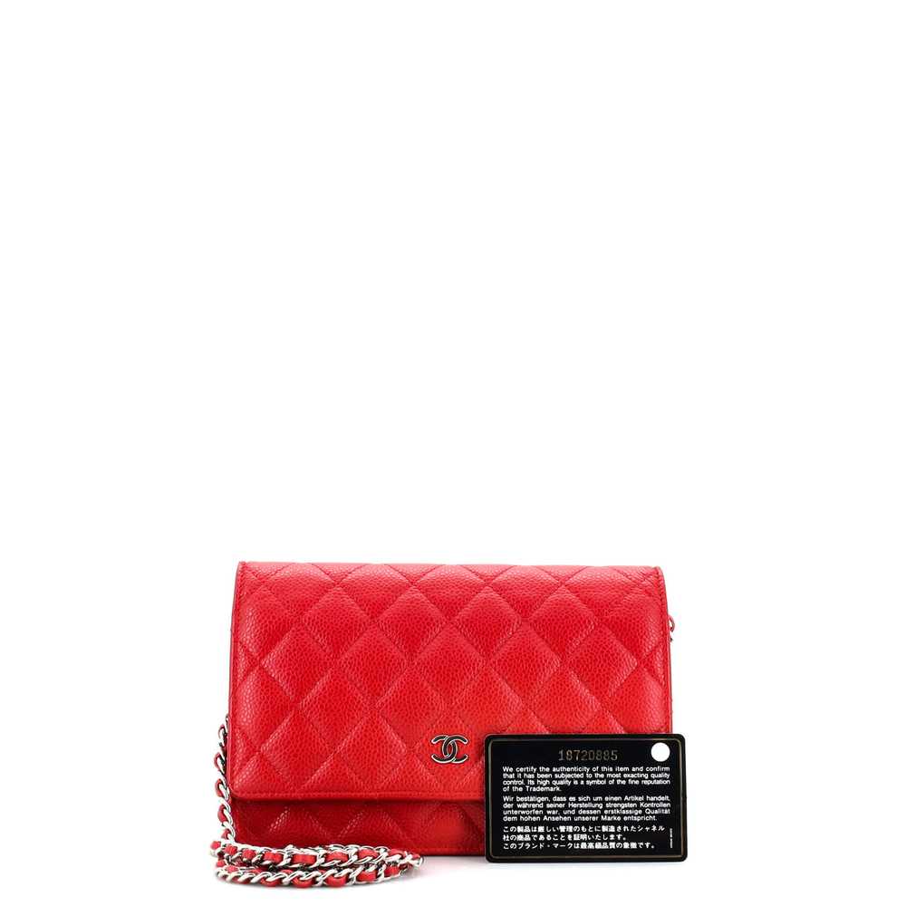 CHANEL Wallet on Chain Quilted Caviar - image 2