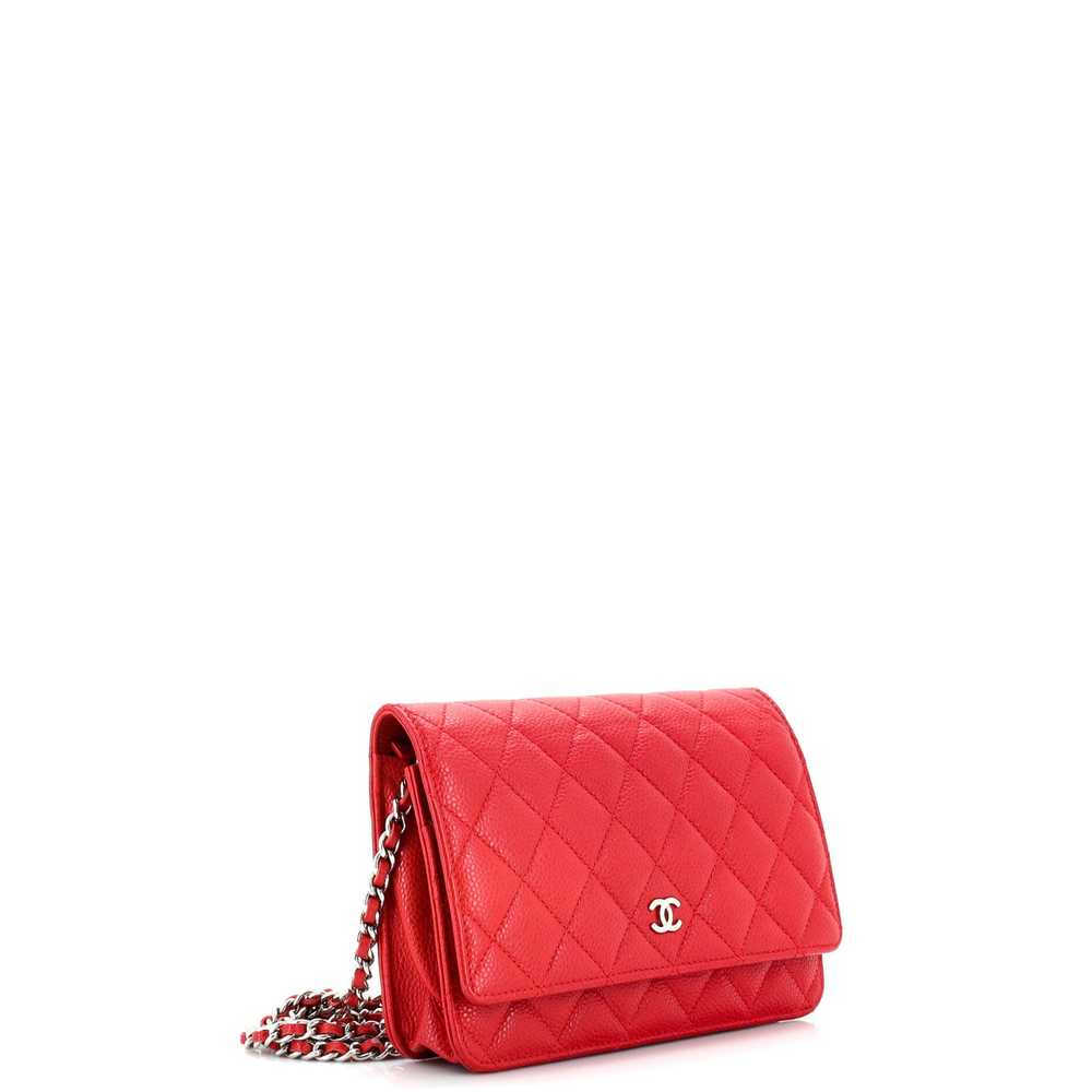 CHANEL Wallet on Chain Quilted Caviar - image 3