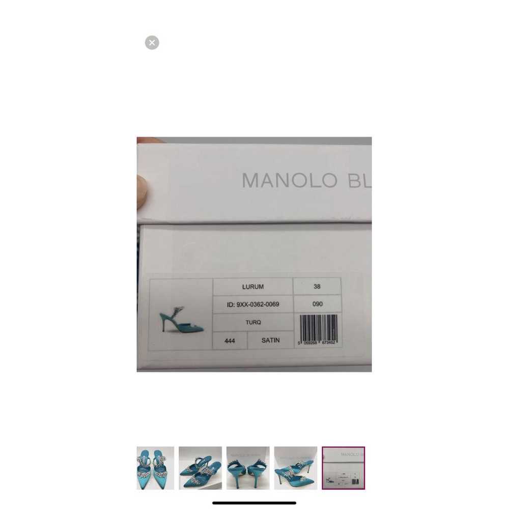 Manolo Blahnik Leather heels - image 10