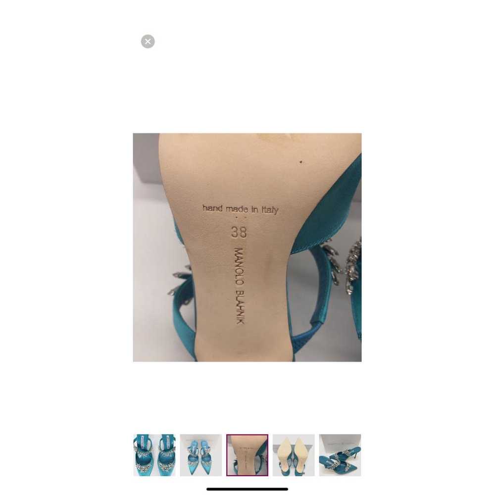 Manolo Blahnik Leather heels - image 9