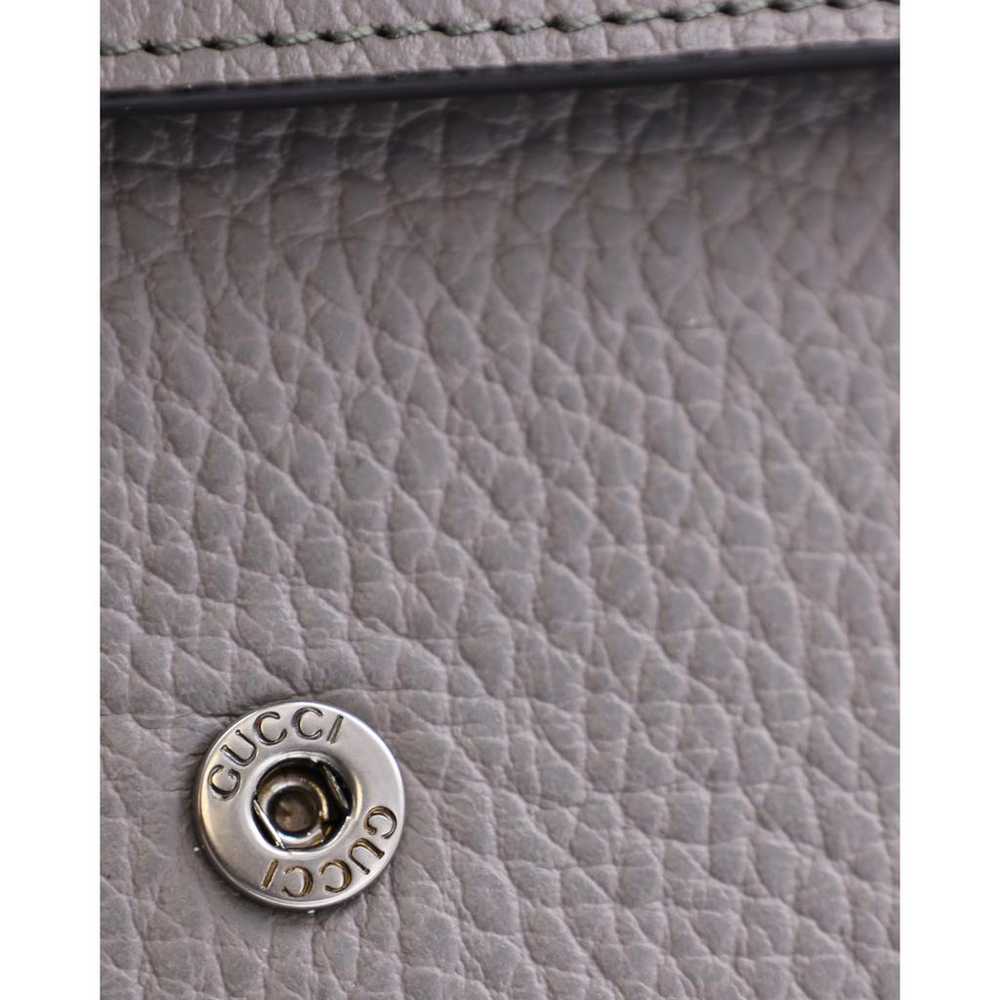 Gucci Leather satchel - image 10