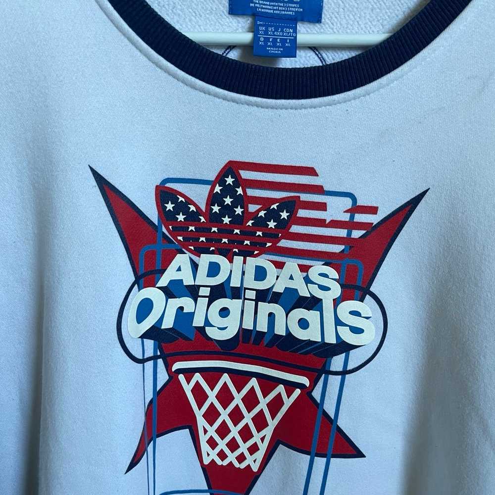 Vintage Adidas Originals Top Ten Sweater USA size… - image 2