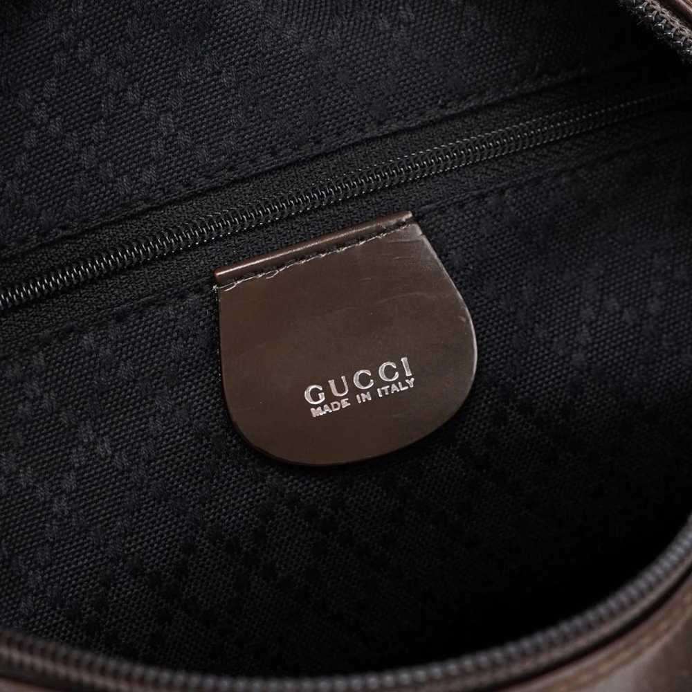 Gucci Bamboo cloth handbag - image 11