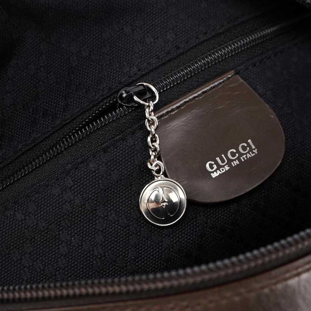 Gucci Bamboo cloth handbag - image 12