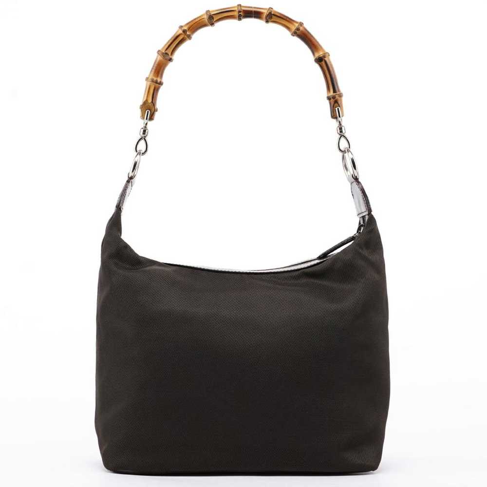 Gucci Bamboo cloth handbag - image 3