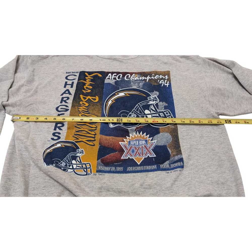 San Diego Chargers 1994 AFC Champion Sweatshirt P… - image 8