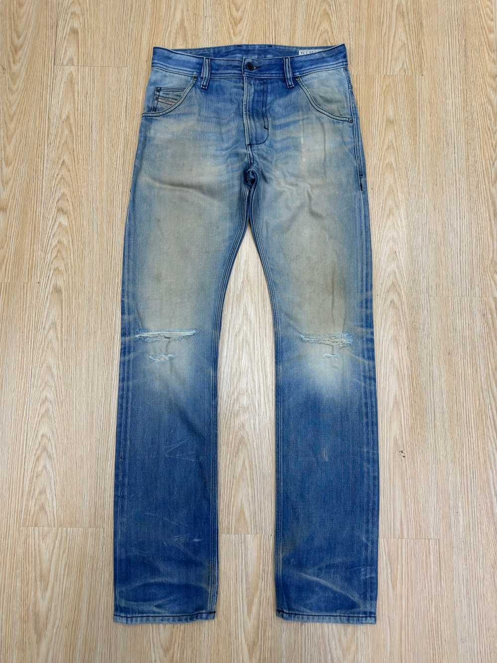 Diesel Krooley Slimfit Distressed Denim (J635) - image 1