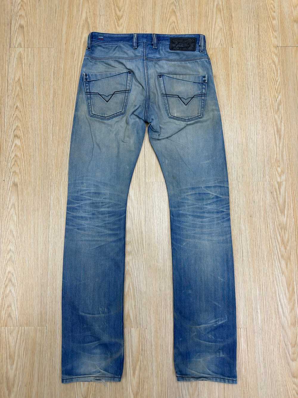 Diesel Krooley Slimfit Distressed Denim (J635) - image 2