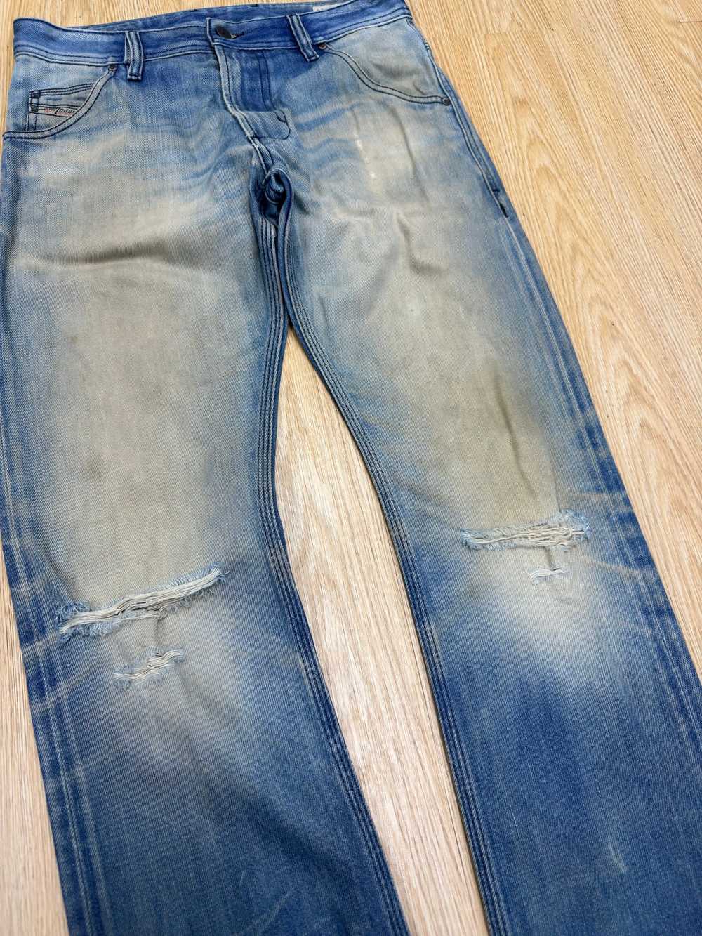 Diesel Krooley Slimfit Distressed Denim (J635) - image 3