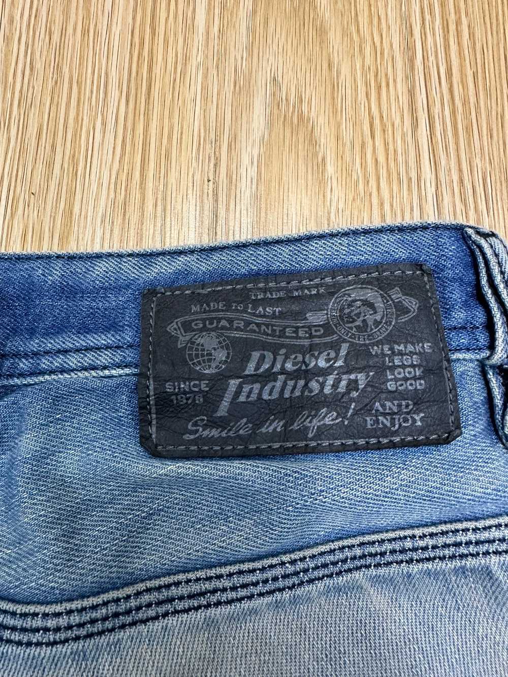 Diesel Krooley Slimfit Distressed Denim (J635) - image 7