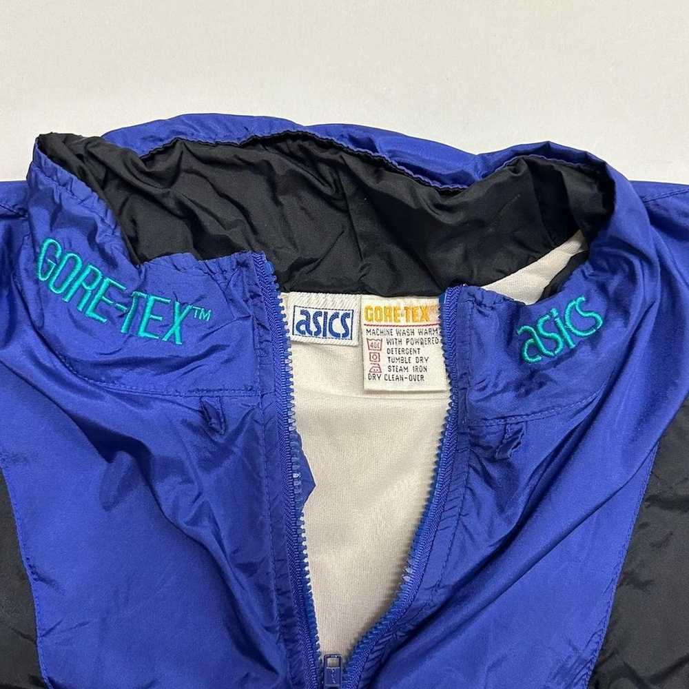 Vintage Asics Gore-Tex Windbreaker Jacket Zip Up … - image 4