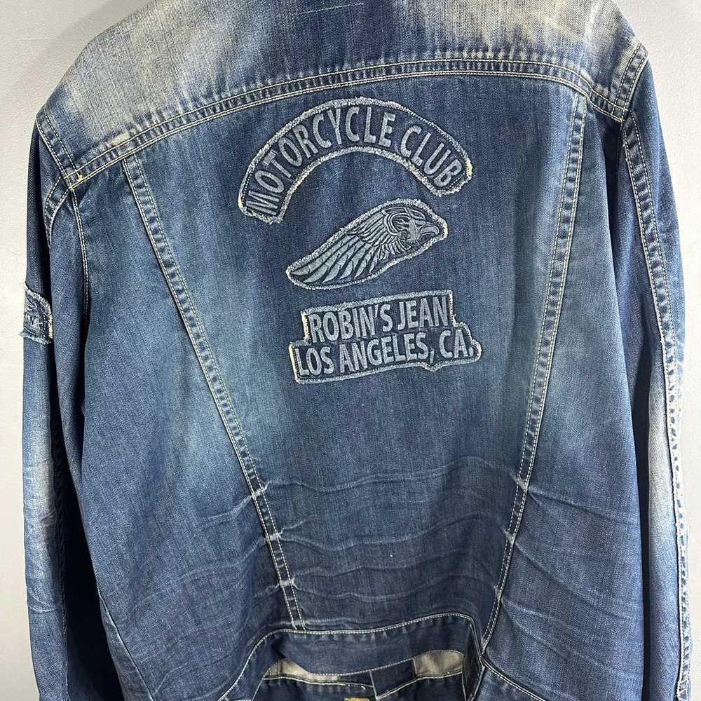 robins jean studded jean Los Angeles motorcycle c… - image 6