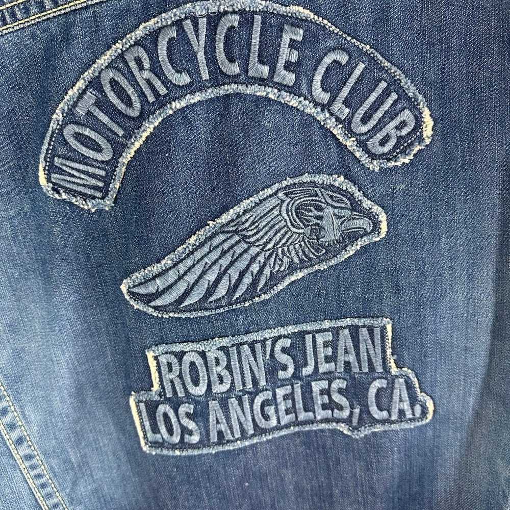 robins jean studded jean Los Angeles motorcycle c… - image 7