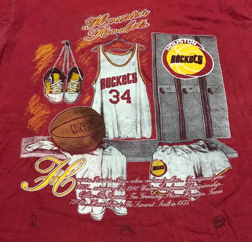 Vintage - Vintage Houston rocket NBA Tee - image 2