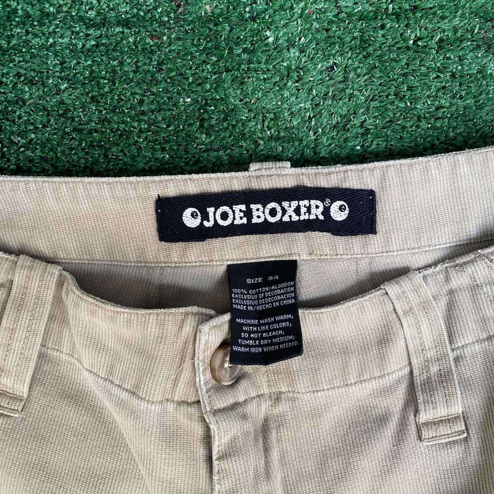 Joe Boxer Vintage Y2K Joe Boxer Cargo Shorts Tan … - image 4