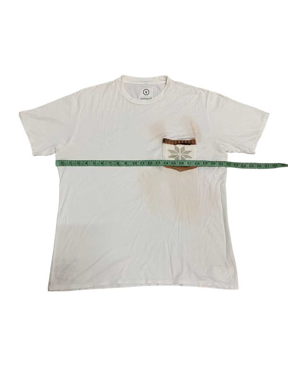 Steals‼️Vintage Visvim Single Pocket White Tee - image 11