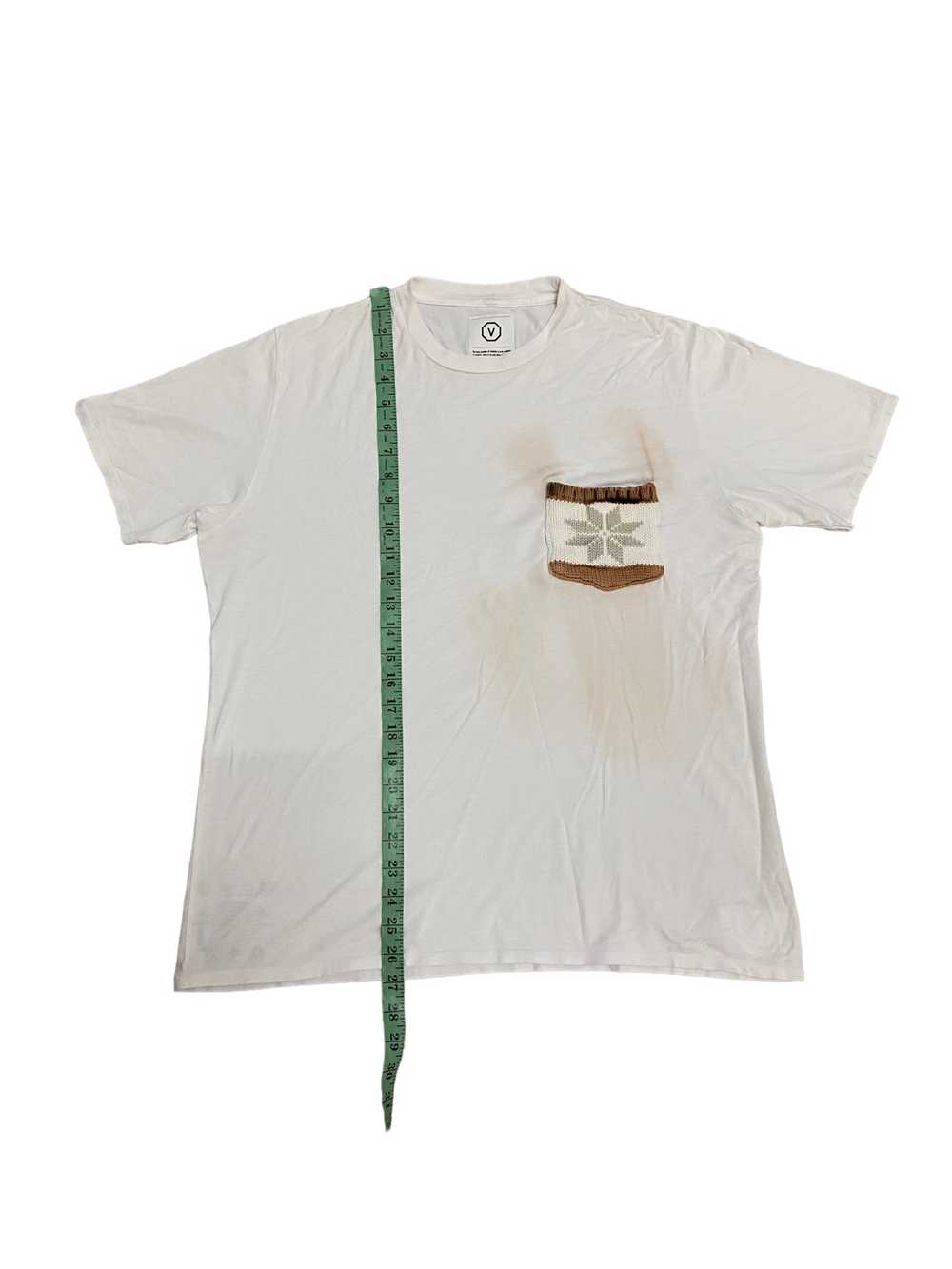 Steals‼️Vintage Visvim Single Pocket White Tee - image 12