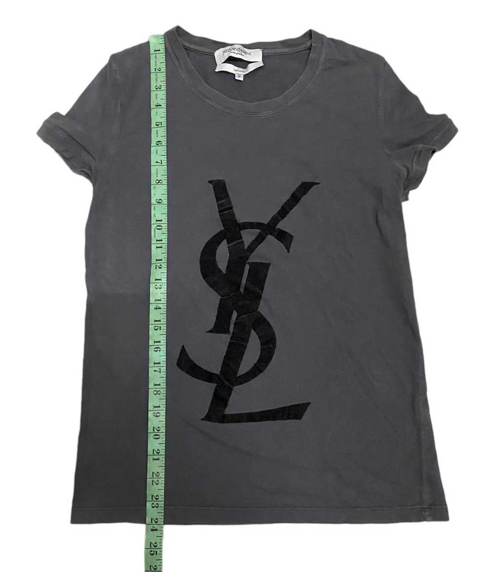 Vintage - Vintage YvesSaintLaurent Biglogo Tee - image 6