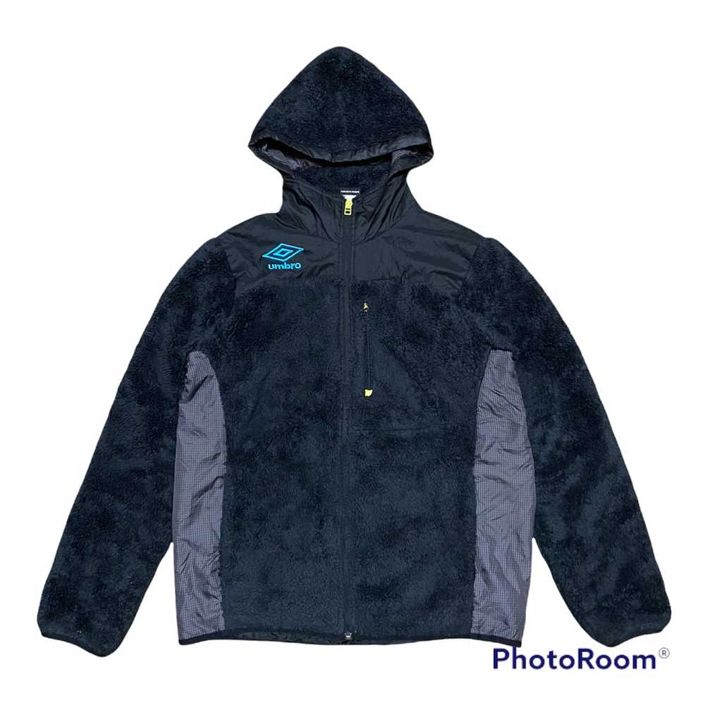 Vintage - Vintage Umbro Fleece Hoodie Jacket - image 1