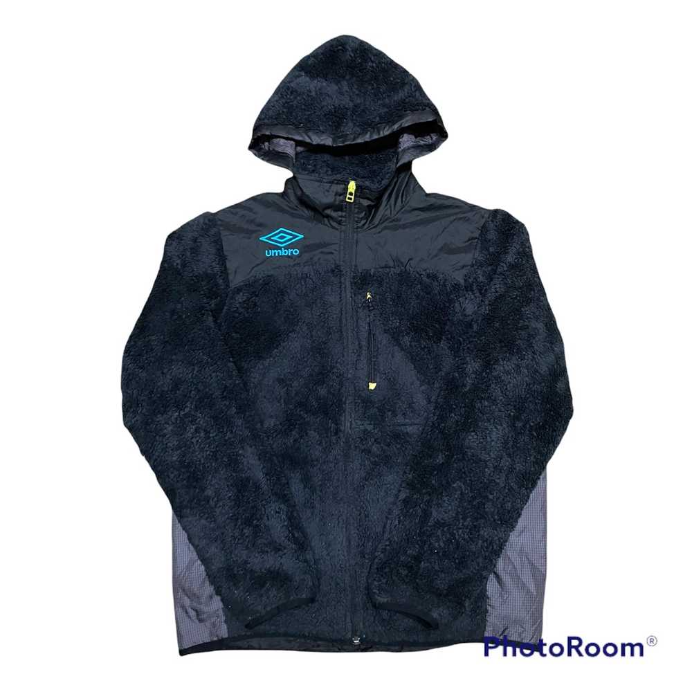 Vintage - Vintage Umbro Fleece Hoodie Jacket - image 2