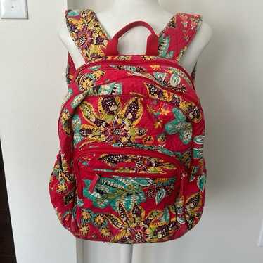 Vera Bradley Floral Quilted Backpack