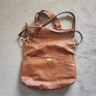 Vintage Pulicati leather brown hand bag