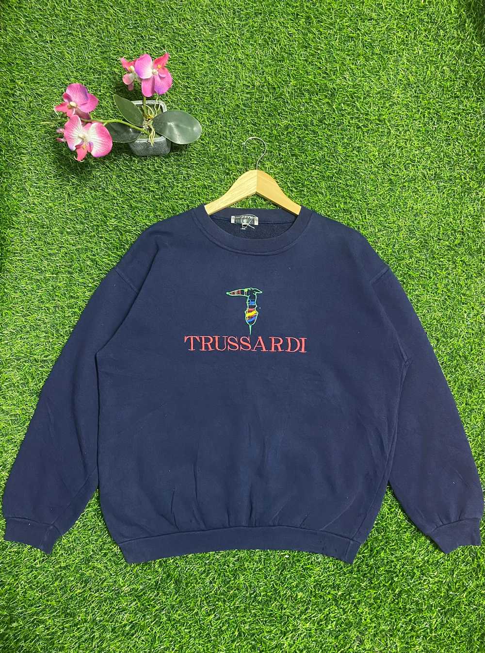 Vintage - Vintage Trussardi Sweatshirt - image 1