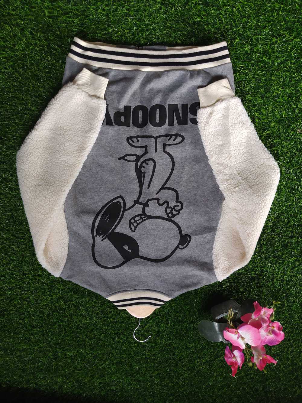 Vintage - Snoopy Varsity Sherpa Style - image 2