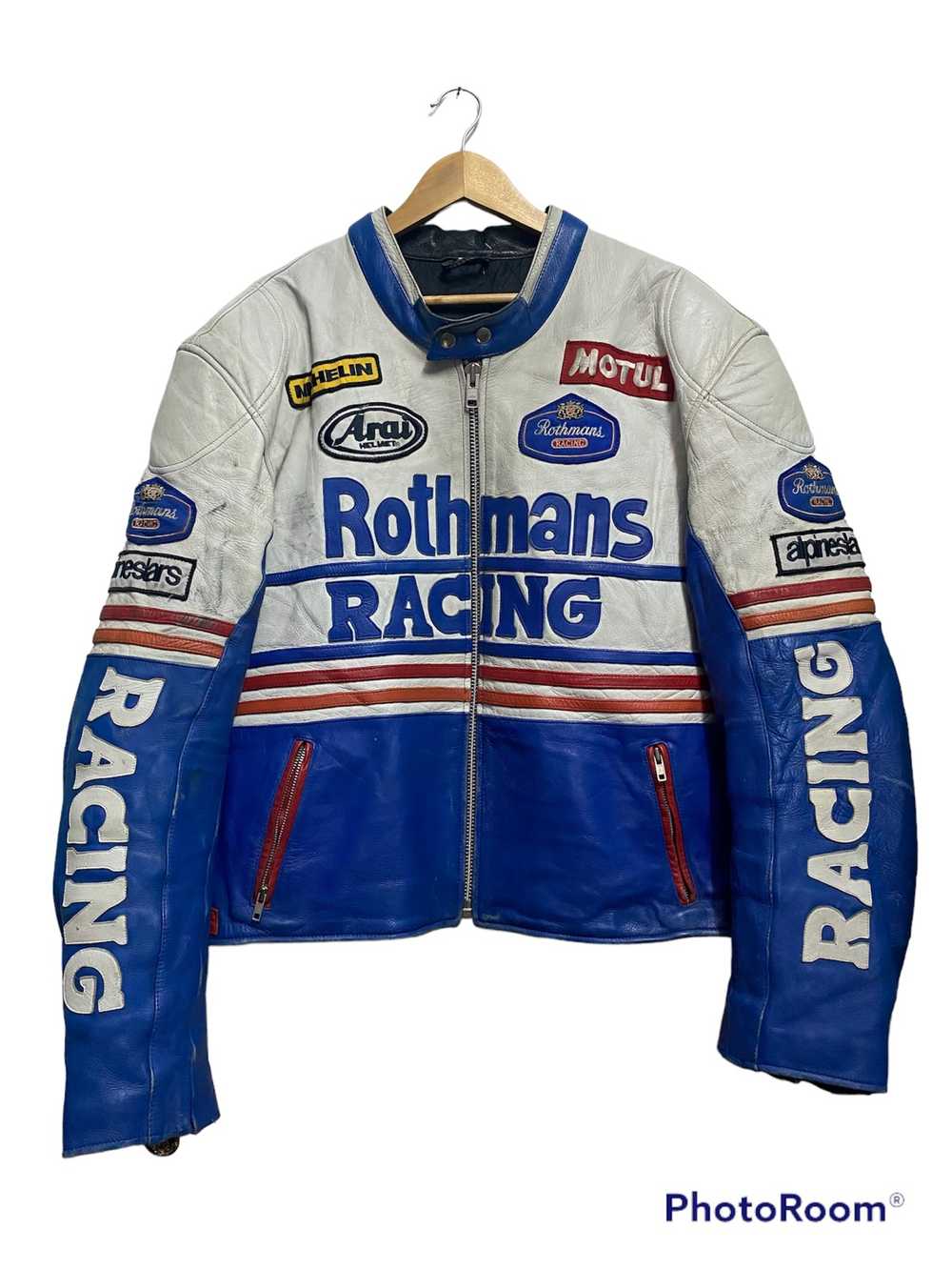 Vintage - Rothmans Racing Leather Jacket - Gem