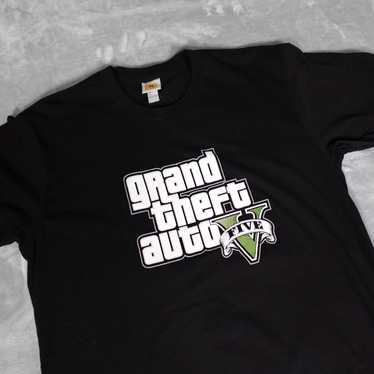 Vintage Rockstar Games Grand Theft Auto V GTA T S… - image 1