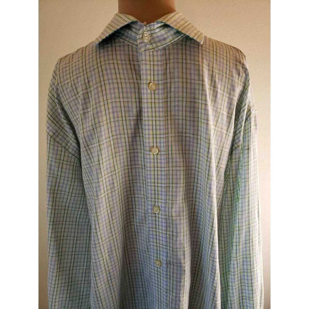 Vintage Thomas Dean Men's Button Down Dress Shirt… - image 3