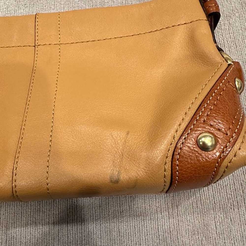 Coach Carly TwoToned Leather Small Shoulder Bag - image 10