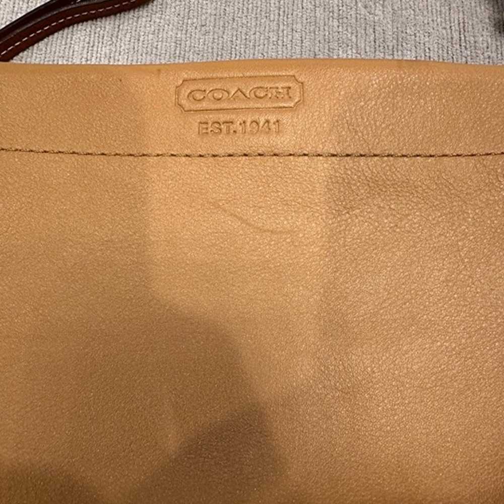 Coach Carly TwoToned Leather Small Shoulder Bag - image 3