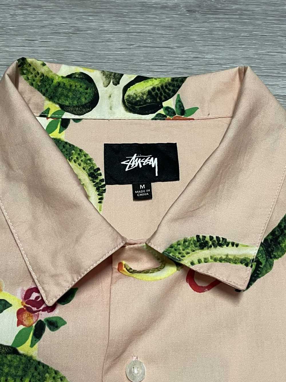 Streetwear × Stussy Stussy Shirt Snake Overprint - image 7