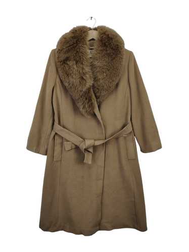 Vintage - Vintage Alpaca Wool Faux Fur Coat Chanel