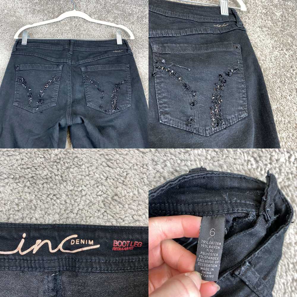 Vintage INC Denim Boot Leg Regular Fit Jeans Wome… - image 4
