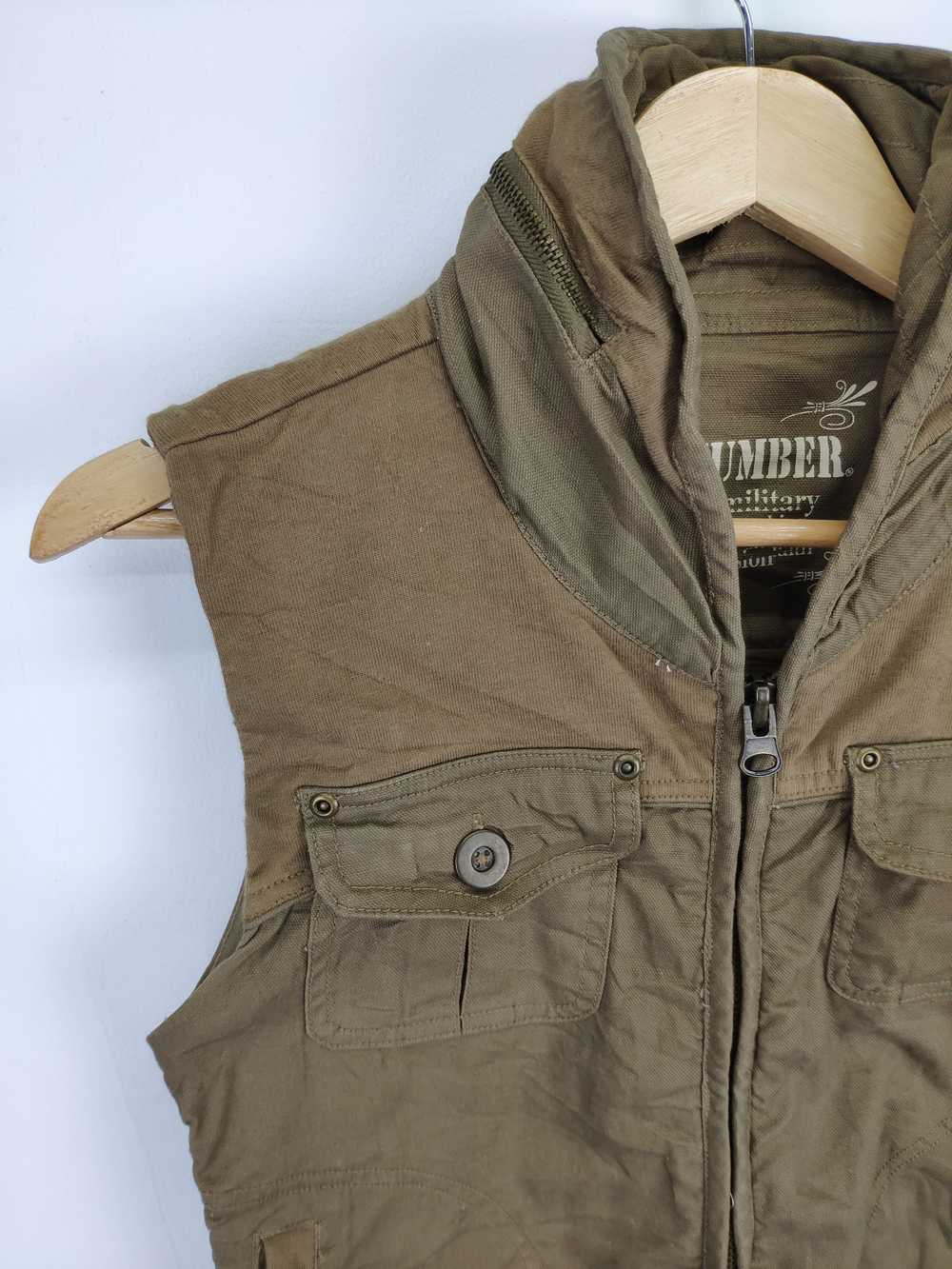 Vintage - OFFER💥 Vintage Army Vest Hoodie by Bac… - image 7