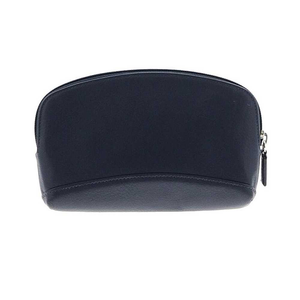Leatherology Navy Blue Makeup Pouch Bag Zipper 5 … - image 1