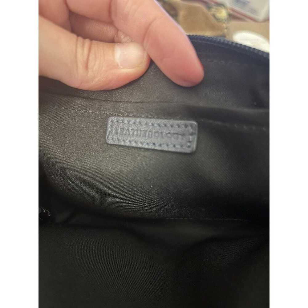 Leatherology Navy Blue Makeup Pouch Bag Zipper 5 … - image 3