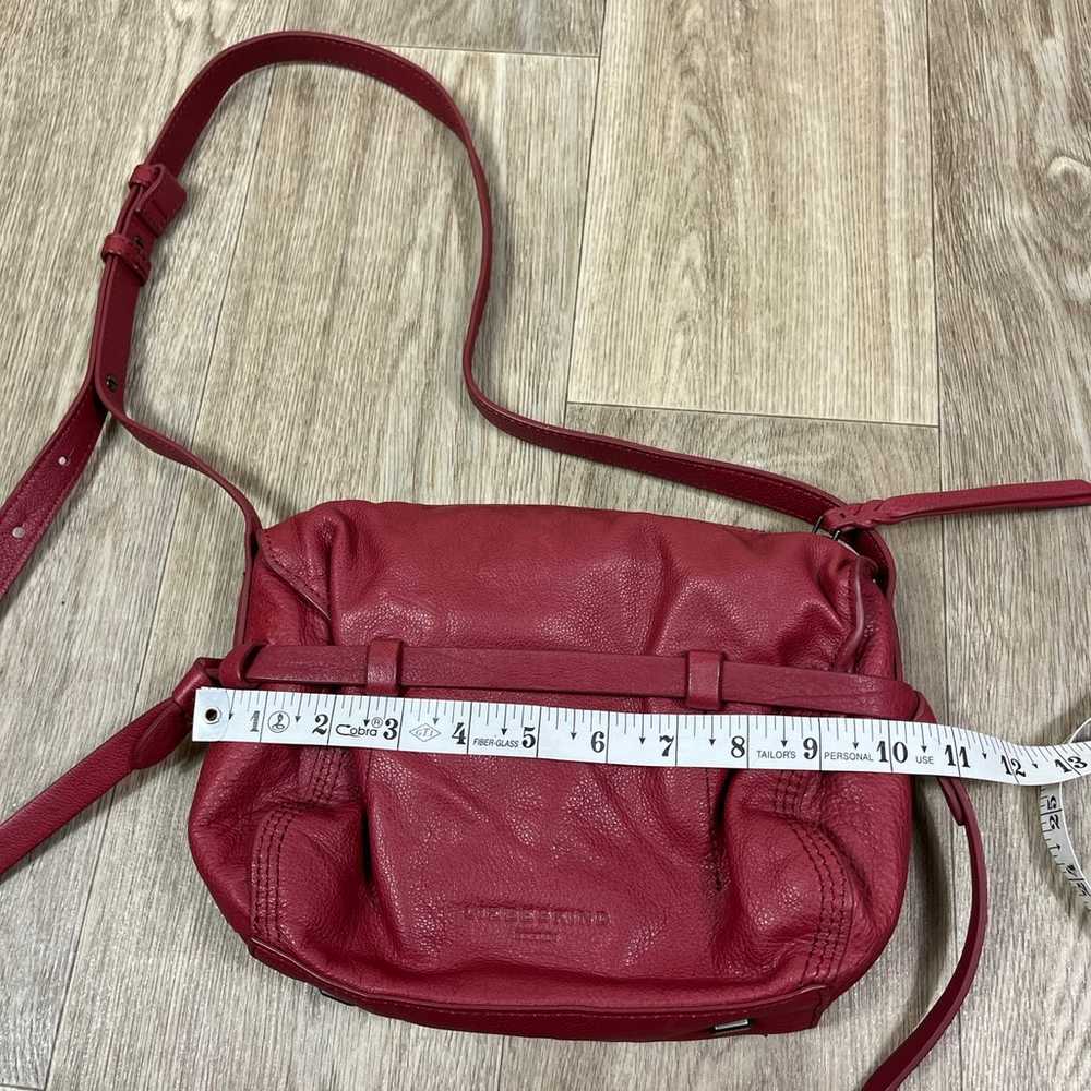 liebeskind berlin leather Fremont red crossbody s… - image 11